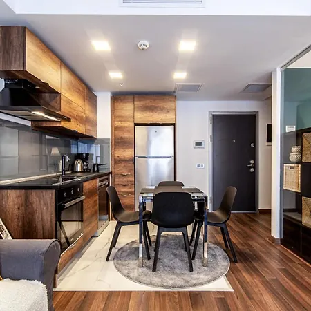Fully Furnished Flat With Balcony In Sisli *
